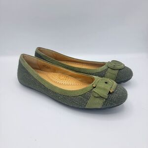 L.L. Bean Olive Green Women's Flats